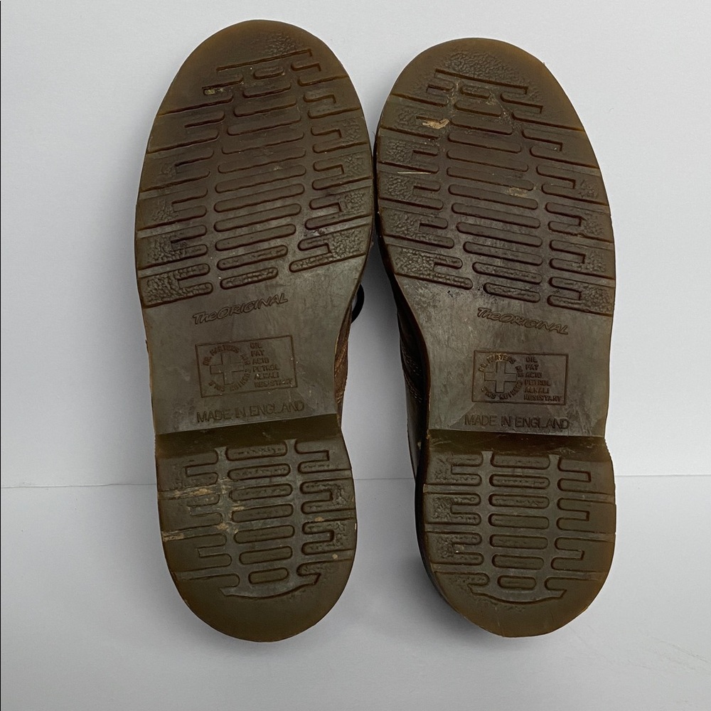 Dr. Martens Brown Leather Derbys-unisex size 5 - Picture 6 of 10
